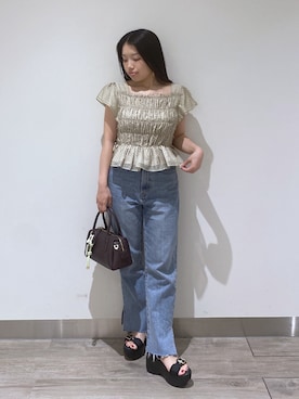 YUさん(レディース・150cm)の夏コーディネート