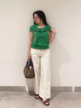 YUさん(レディース・150cm)の夏コーディネート