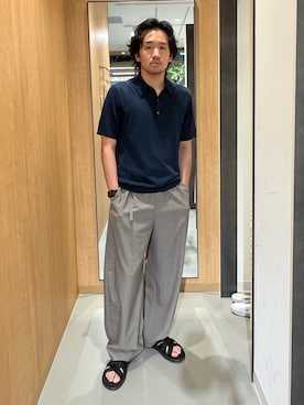 「URBAN RESEARCH DOORS(アーバンリサーチドアーズ)のアイテム(シャツ/ブラウス)」を使った、nonayuuさん(メンズ・173cm)の夏コーディネート