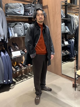 「アイテム（テーラードジャケット）」を使った、nonayuuさん（メンズ・173cm・30代）の冬コーディネート