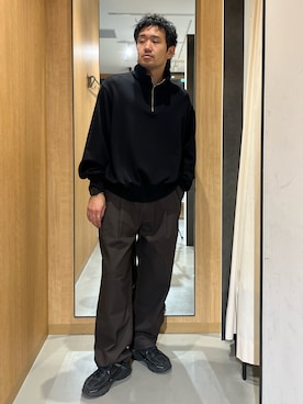 「アイテム（スウェット）」を使った、nonayuuさん（メンズ・173cm・30代）の秋コーディネート