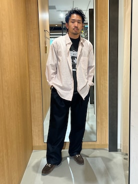 「Disney（ディズニー）のアイテム」を使った、nonayuuさん（メンズ・173cm）の夏コーディネート