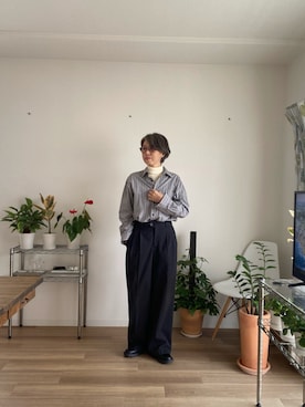 「イエベ春」｜motoさん（レディース・161cm）の秋コーディネート