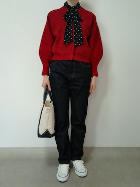 「green label relaxing（グリーンレーベルリラクシング）のアイテム」を使った、nana m.さん（レディース・155cm）の春コーディネート