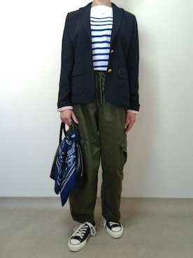 nanaのフレンチ服さん(レディース・155cm)の春コーディネート