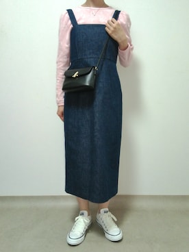 「agnes b.（アニエスベー）のアイテム」を使った、nanaのフレンチ服さん（レディース・155cm）の夏コーディネート