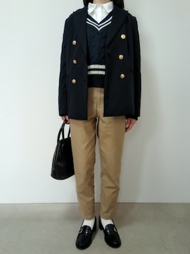 nana m.さん（レディース・155cm）の春コーディネート