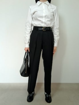 「fig Ｌondon（フィグロンドン）のアイテム」を使った、nana m.さん（レディース・155cm）の春コーディネート