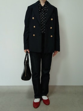 「green label relaxing（グリーンレーベルリラクシング）のアイテム」を使った、nana m.さん（レディース・155cm）の春コーディネート