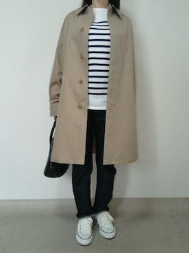 「THE SHINZONE（ザ　シンゾーン）のアイテム」を使った、nana m.さん（レディース・155cm）の春コーディネート