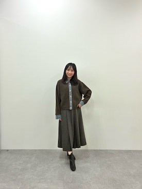 あいりさん（レディース・151cm）の秋コーディネート