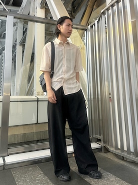 Tanaka Hirokiさん(メンズ・172cm)の夏コーディネート