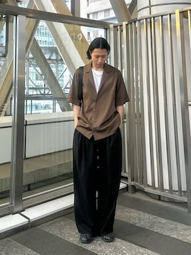 Tanaka Hirokiさん(メンズ・172cm)の春コーディネート