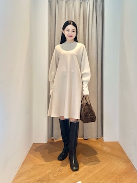 CHIHARAさん（レディース・159cm）の秋コーディネート