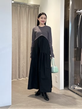 CHIHARAさん（レディース・159cm）の秋コーディネート