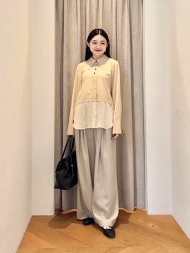 CHIHARAさん（レディース・159cm）の秋コーディネート