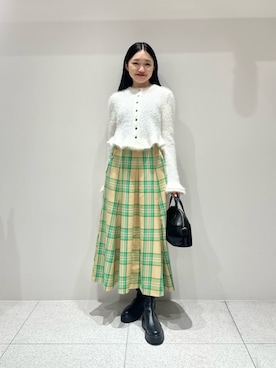 「ORSETTO（オルセット）のアイテム」を使った、CHIHARAさん（レディース・159cm）の秋コーディネート