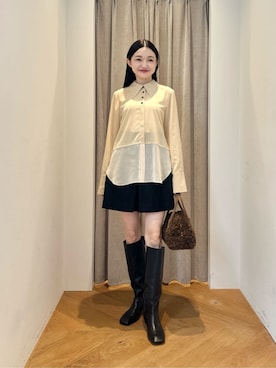 CHIHARAさん（レディース・159cm）の秋コーディネート