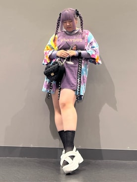 「cs T&P（シーエスティーアンドピー）のアイテム」を使った、seri102704さん（レディース・151cm）の夏コーディネート