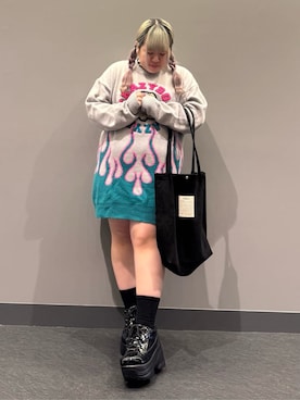 「Ober Tashe（オーバータッシェ）のアイテム」を使った、seri102704さん（レディース・151cm）の春コーディネート