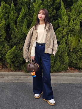 ARINA / 杉本侑菜さん(レディース・163cm)の冬コーディネート