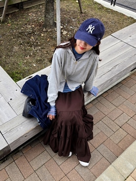 「'47（フォーティーセブン）のアイテム」を使った、ARINA / 杉本侑菜さん（レディース・163cm）の春コーディネート