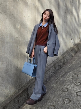 「COACH（コーチ）のアイテム（バッグ）」を使った、ARINA / 杉本侑菜さん（レディース・163cm）の春コーディネート