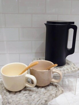 「アイテム（食器）」を使った、あゐさん（レディース・100cm）の冬コーディネート
