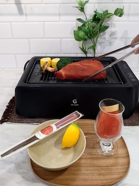 「アイテム（食器）」を使った、あゐさん（レディース・150cm）の秋コーディネート