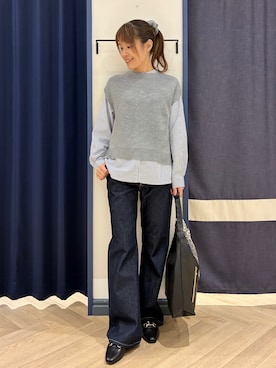 「grove（グローブ）のアイテム」を使った、Orikaさん（レディース・154cm）の秋コーディネート