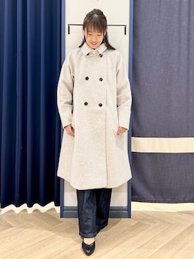 「SOMETHING（サムシング）のアイテム」を使った、Orikaさん（レディース・154cm）の秋コーディネート
