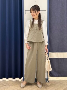 「Lee（リー）のアイテム（バッグ）」を使った、Orikaさん（レディース・154cm）の春コーディネート