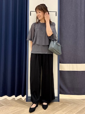 「grove（グローブ）のアイテム」を使った、Orikaさん（レディース・154cm）の夏コーディネート