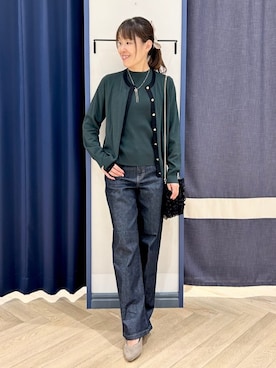 「SOMETHING（サムシング）のアイテム」を使った、Orikaさん（レディース・154cm）の夏コーディネート