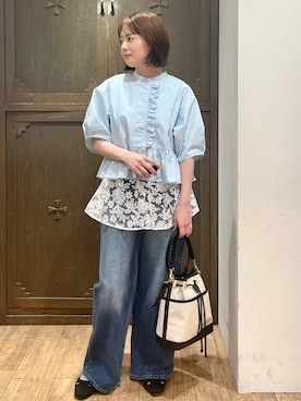 yさん（レディース・155cm）の春コーディネート