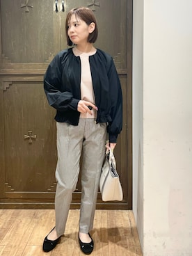 「index（インデックス）のアイテム（テーラードジャケット）」を使った、yさん（レディース・155cm）の春コーディネート