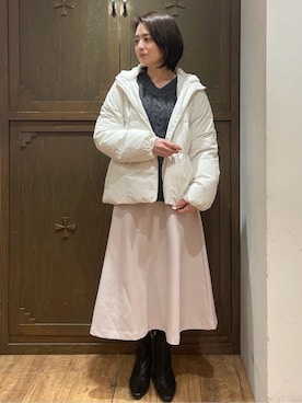 yさん(レディース・155cm)の冬コーディネート