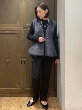 yさん（レディース・155cm）の冬コーディネート