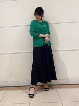 「アイテム（アンサンブル）」を使った、watanabeさん（レディース・153cm）の夏コーディネート