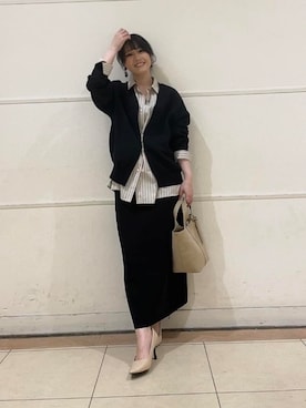 「SOUP（スープ）のアイテム（トップス）」を使った、watanabeさん（レディース・153cm）の春コーディネート