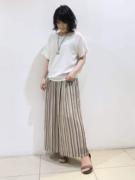 watanabeさん(レディース・153cm)の夏コーディネート