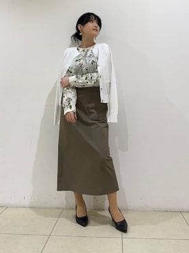 「SOUP（スープ）のアイテム（トップス）」を使った、watanabeさん（レディース・153cm）の冬コーディネート