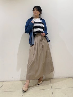 watanabeさん(レディース・153cm)の春コーディネート