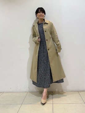 「UNTITLED（アンタイトル）のアイテム（ワンピース/ドレス）」を使った、watanabeさん（レディース・153cm）の冬コーディネート