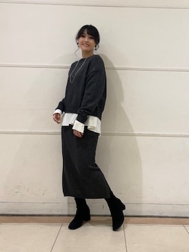 watanabeさん(レディース・153cm)の冬コーディネート