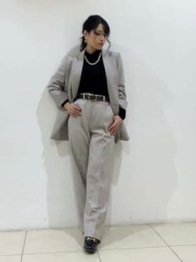 「レディーススーツ」｜watanabeさん（レディース・153cm）の秋コーディネート