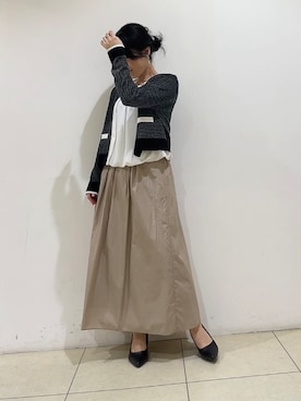 「SOUP（スープ）のアイテム」を使った、watanabeさん（レディース・153cm）の春コーディネート