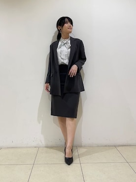 「UNTITLED（アンタイトル）のアイテム」を使った、watanabeさん（レディース・153cm）の夏コーディネート