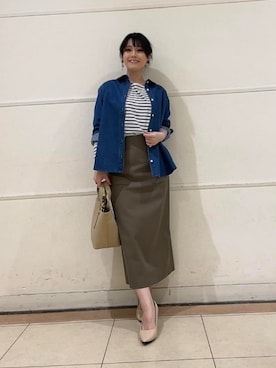 watanabeさん(レディース・153cm)の春コーディネート