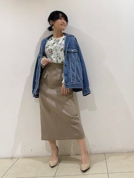 watanabeさん(レディース・153cm)の春コーディネート
